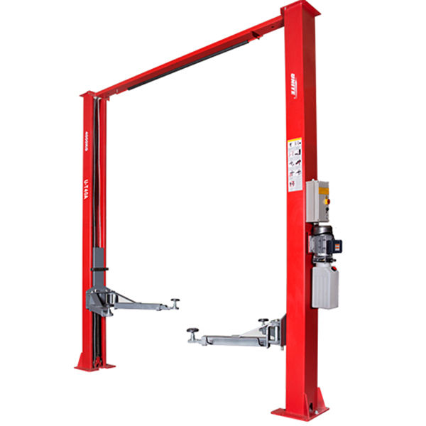 U-T40A arch type clear floor 4t capacity two post vehicle lift