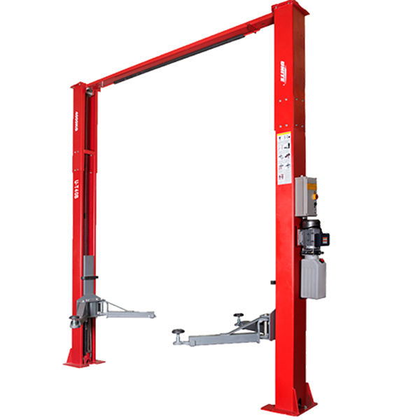 U-T40B arch type clear floor 4t capacity two post vehicle lift