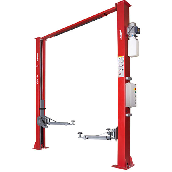 U-T40EA arch type clear floor 4t capacity two post vehicle lift