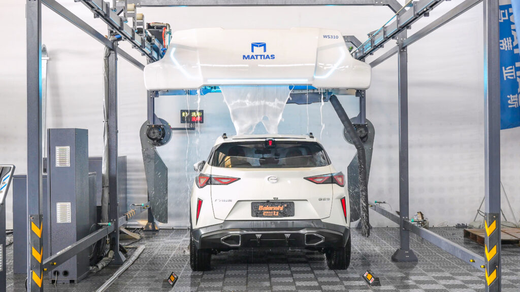 brushless car wash technology