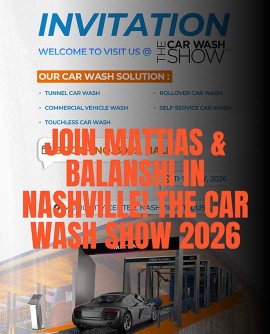 Join Mattias & Balanshi in Nashville! The Car Wash Show 2026