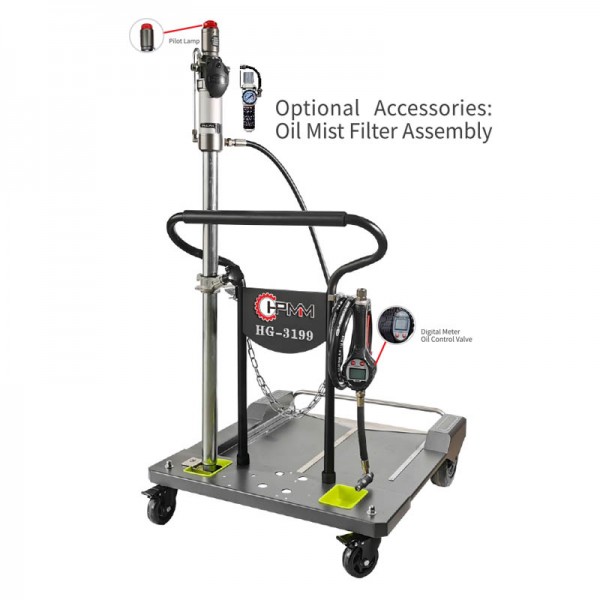 HG-3199 Air-Operated 3:1 Air-Operated Mobile oil p...