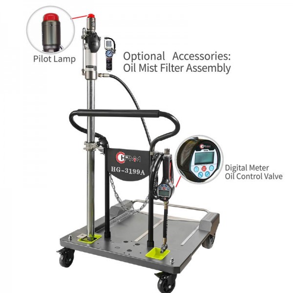 HG-3199A Air-Operated 3:1 Mobile oil pump Suit For...