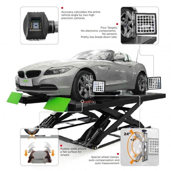 PL-3D-5555PU Wheel Alignment Machine