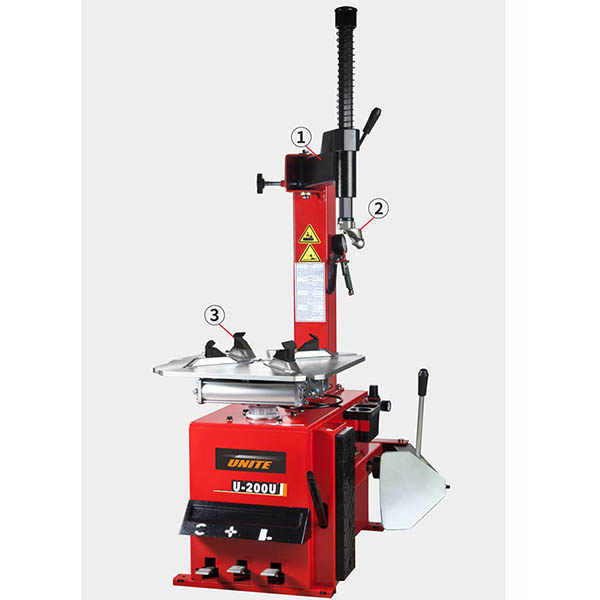 U-200U swing arm motorcycle tire changer