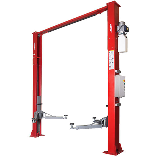 U-T40EB arch type clear floor 4t capacity two post vehicle lift