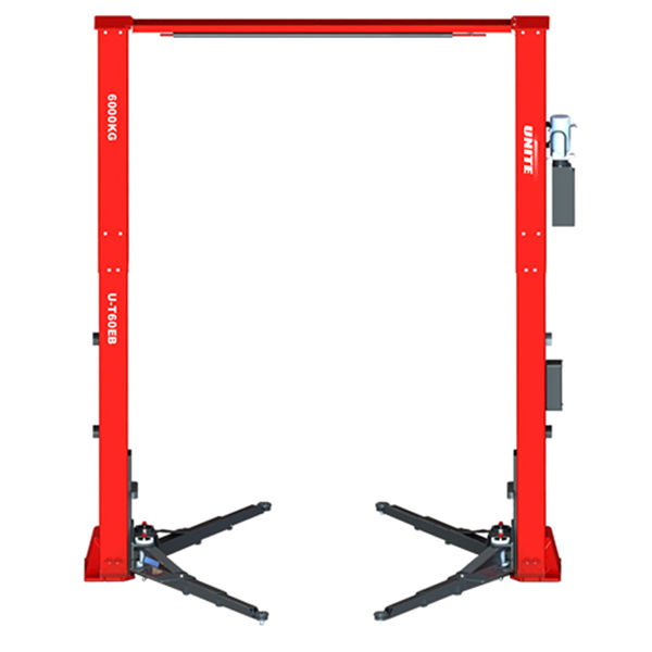 U-T60EB arch type clear floor 6t capacity two post vehicle lift